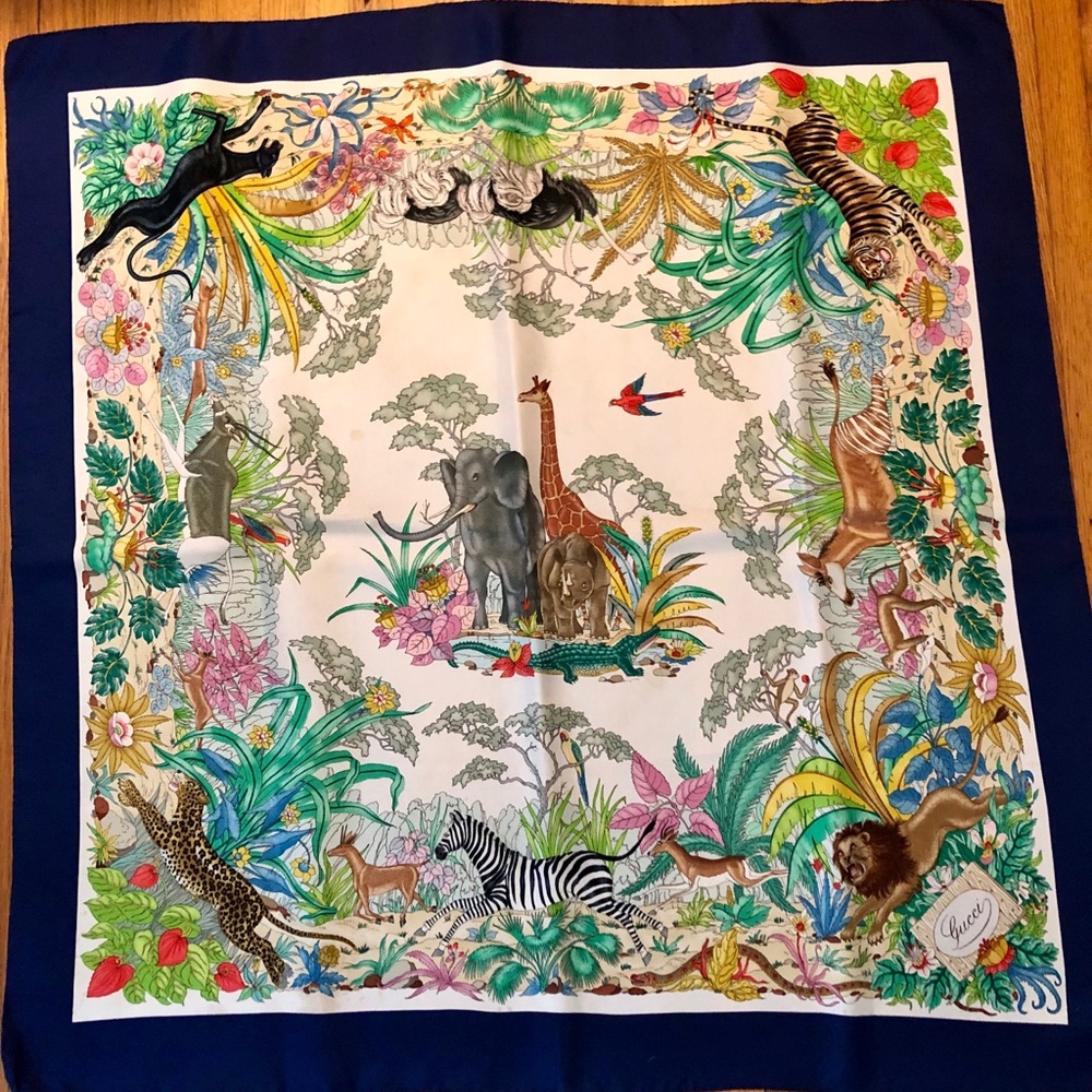 Gucci Silk Scarf